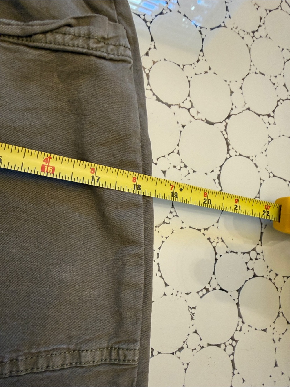Anthropologie Green utilitarian skirt size MP - Picture 10 of 10